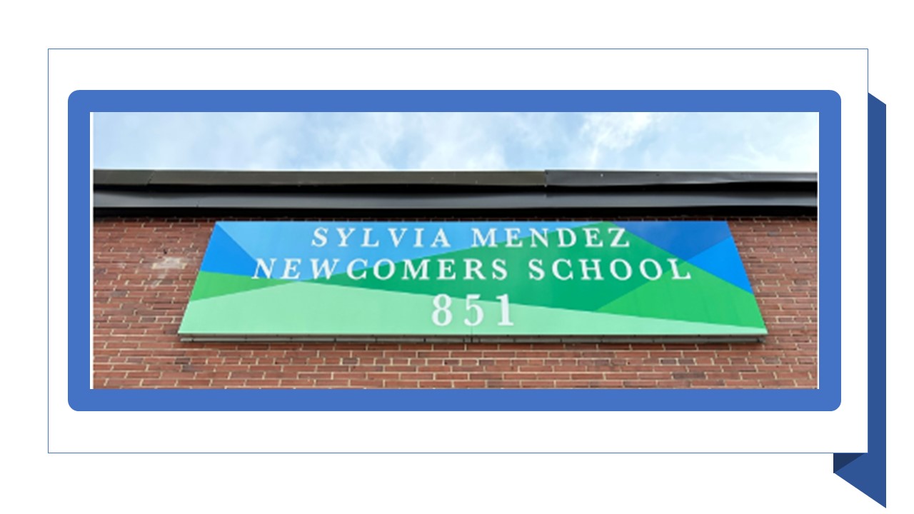 school building sign
